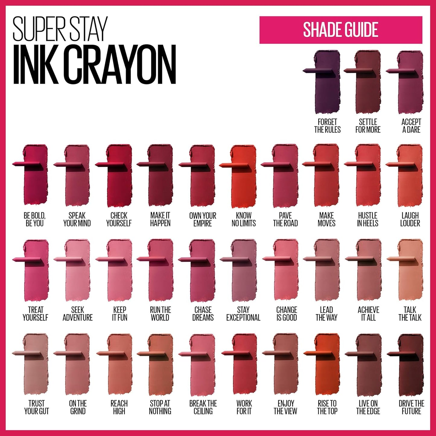Maybelline Super Stay Ink Crayon - Work for It (140)