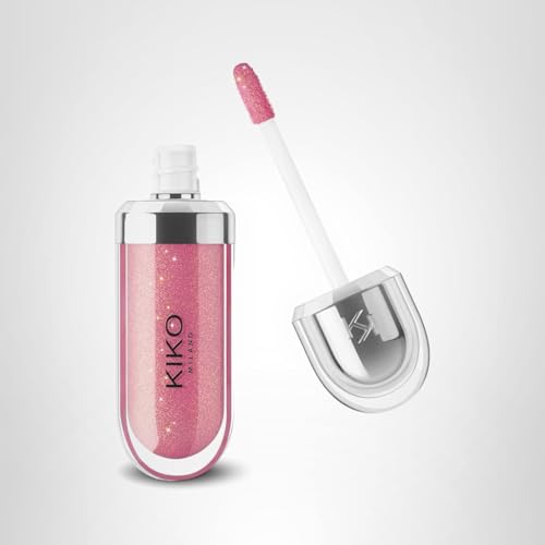 KIKO Milano 3D Hydra Lip Gloss – High Shine, Hydrating, Plumping, Non-Sticky, Moisturizing Lip Makeup