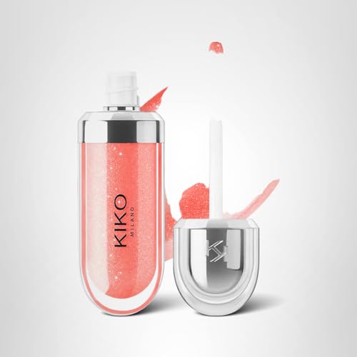KIKO Milano 3D Hydra Lip Gloss – High Shine, Hydrating, Plumping, Non-Sticky, Moisturizing Lip Makeup