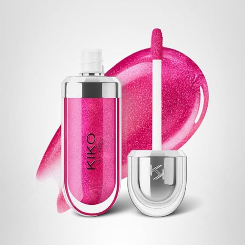 KIKO Milano 3D Hydra Lip Gloss – High Shine, Hydrating, Plumping, Non-Sticky, Moisturizing Lip Makeup
