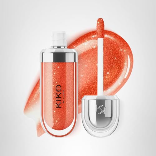 KIKO Milano 3D Hydra Lip Gloss – High Shine, Hydrating, Plumping, Non-Sticky, Moisturizing Lip Makeup