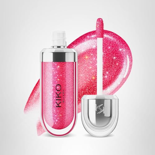 KIKO Milano 3D Hydra Lip Gloss – High Shine, Hydrating, Plumping, Non-Sticky, Moisturizing Lip Makeup