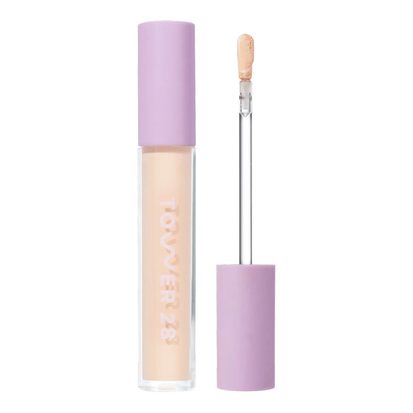 Tower 28 Beauty Swipe Serum Concealer - Hydrating Buildable Medium-Coverage Concealer with Skincare Benefits for Sensitive Skin - Shade 1.0 BH, Very Fair with Cool Undertones, 0.22 Fl Oz