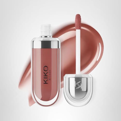 KIKO Milano 3D Hydra Lip Gloss – High Shine, Hydrating, Plumping, Non-Sticky, Moisturizing Lip Makeup