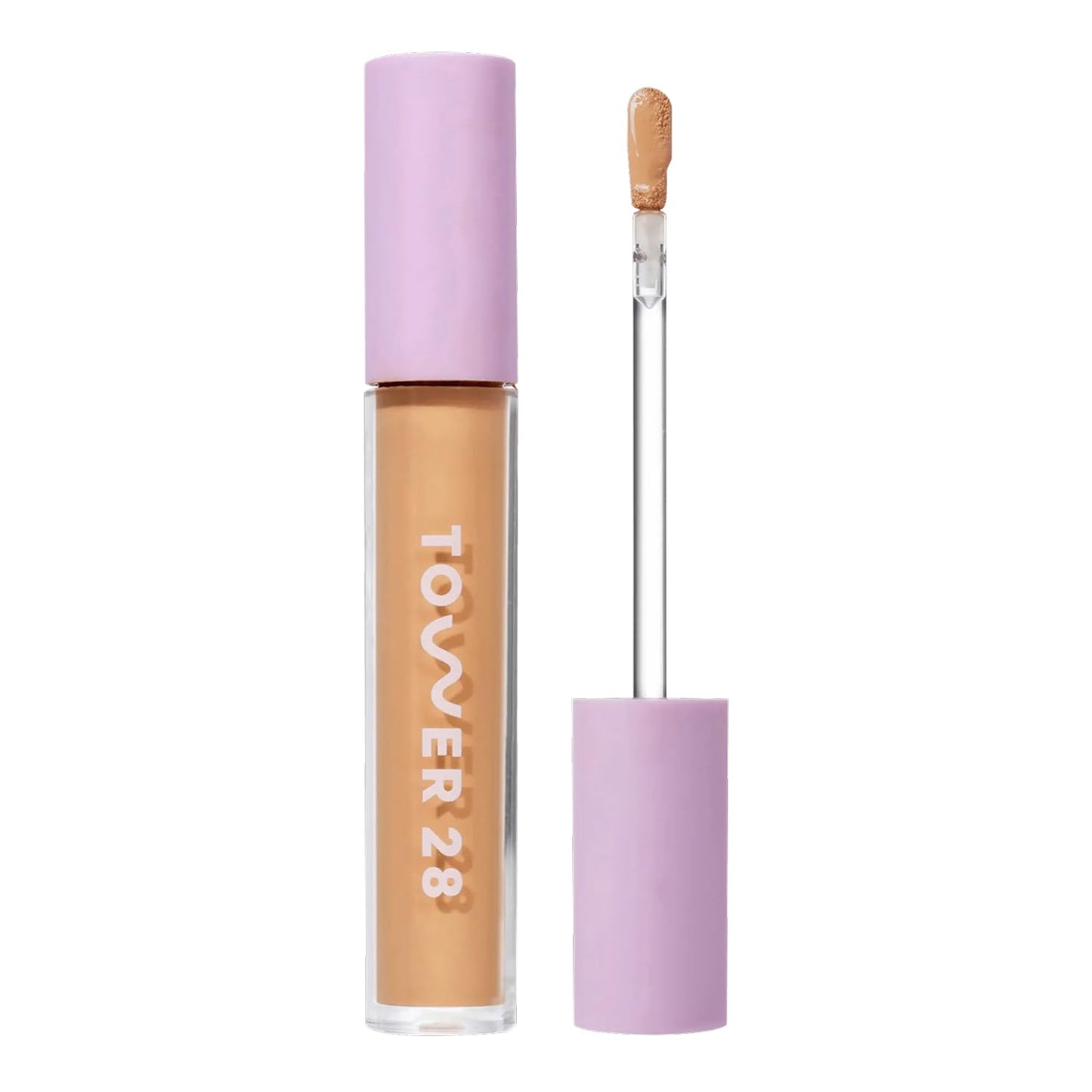 Tower 28 Beauty Swipe Serum Concealer - Hydrating Buildable Medium-Coverage Concealer with Skincare Benefits for Sensitive Skin - Shade 1.0 BH, Very Fair with Cool Undertones, 0.22 Fl Oz