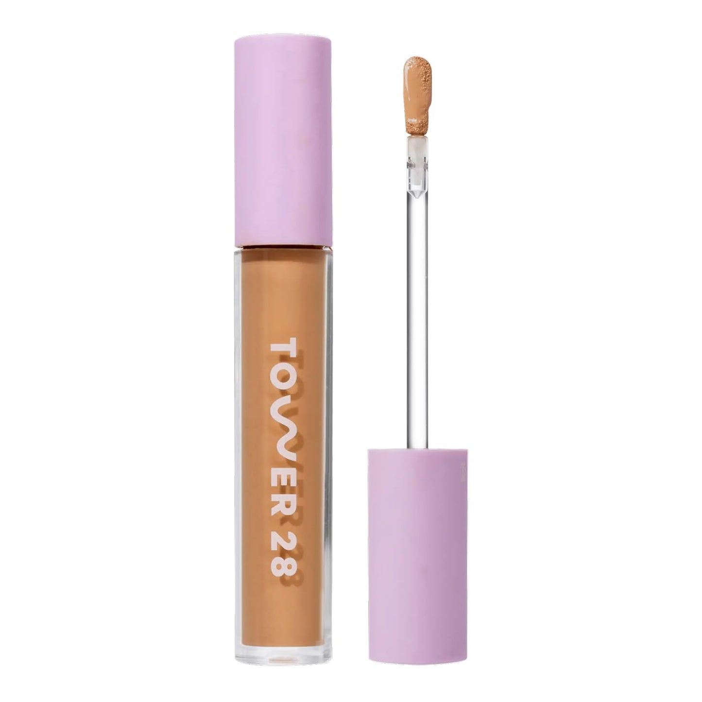 Tower 28 Beauty Swipe Serum Concealer - Hydrating Buildable Medium-Coverage Concealer with Skincare Benefits for Sensitive Skin - Shade 1.0 BH, Very Fair with Cool Undertones, 0.22 Fl Oz