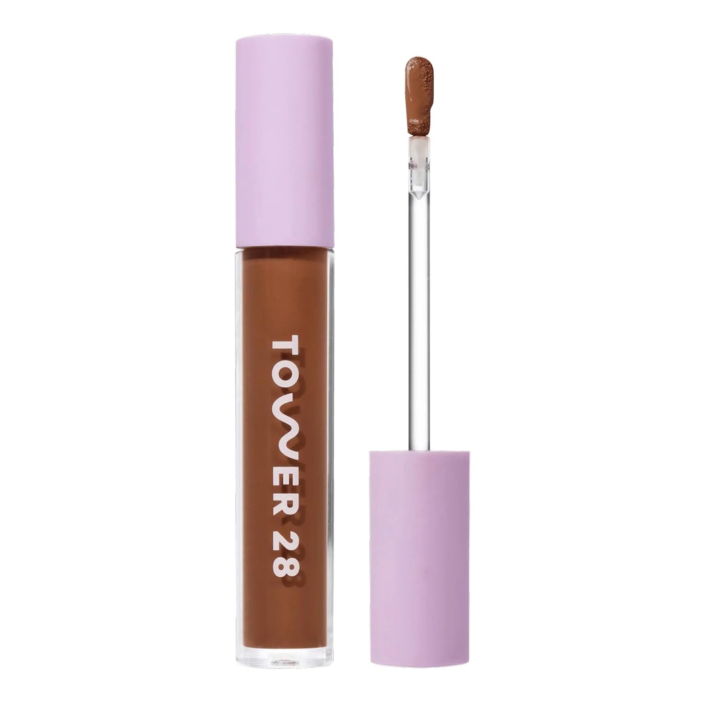 Tower 28 Beauty Swipe Serum Concealer - Hydrating Buildable Medium-Coverage Concealer with Skincare Benefits for Sensitive Skin - Shade 1.0 BH, Very Fair with Cool Undertones, 0.22 Fl Oz