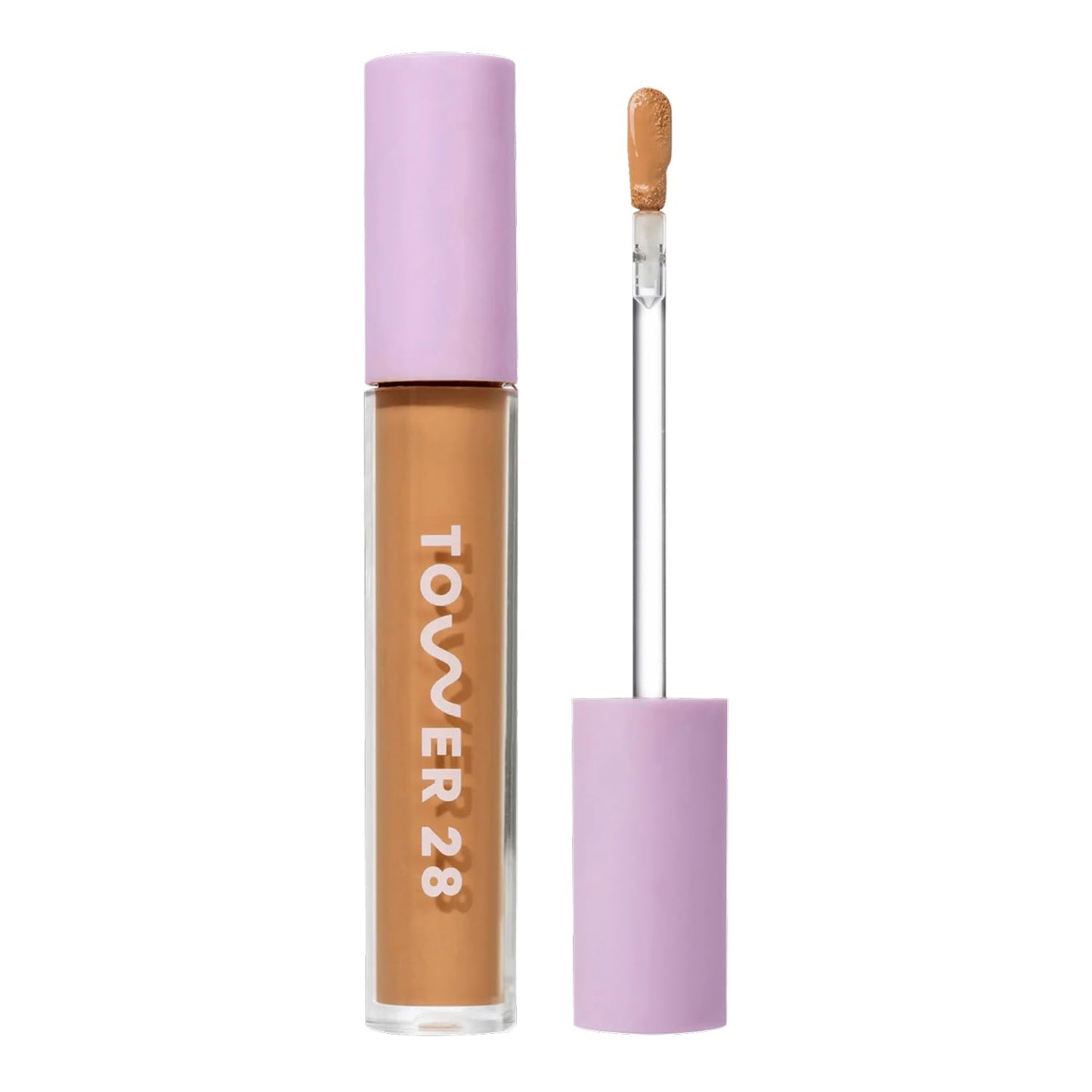 Tower 28 Beauty Swipe Serum Concealer - Hydrating Buildable Medium-Coverage Concealer with Skincare Benefits for Sensitive Skin - Shade 1.0 BH, Very Fair with Cool Undertones, 0.22 Fl Oz