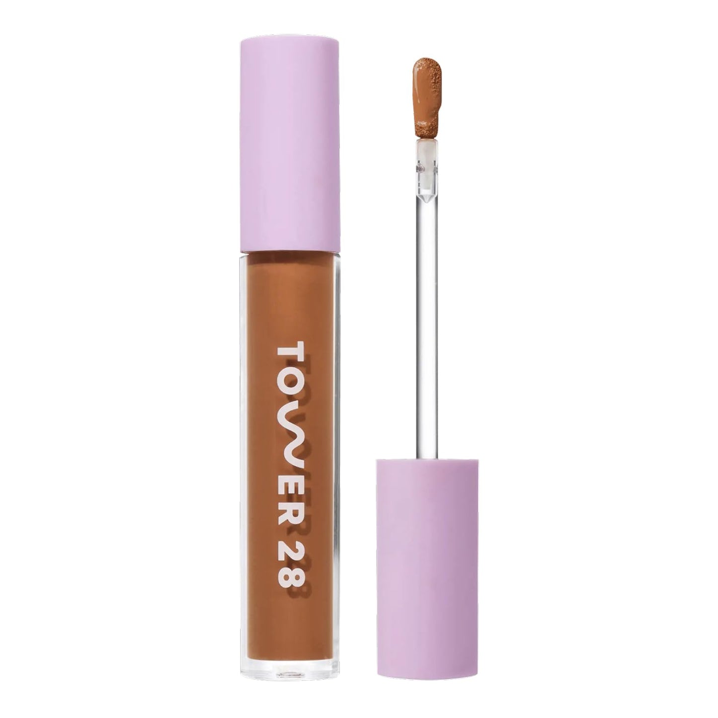 Tower 28 Beauty Swipe Serum Concealer - Hydrating Buildable Medium-Coverage Concealer with Skincare Benefits for Sensitive Skin - Shade 1.0 BH, Very Fair with Cool Undertones, 0.22 Fl Oz