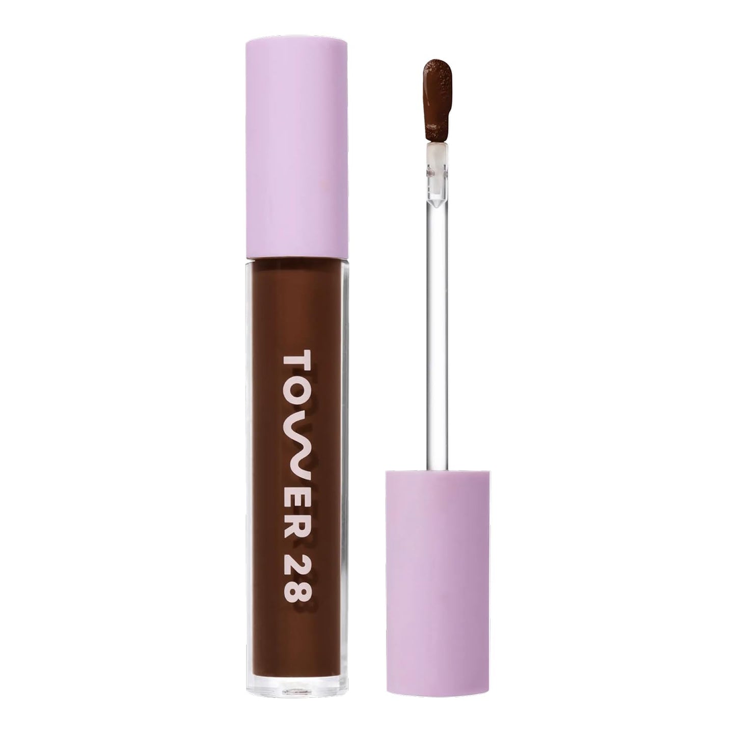 Tower 28 Beauty Swipe Serum Concealer - Hydrating Buildable Medium-Coverage Concealer with Skincare Benefits for Sensitive Skin - Shade 1.0 BH, Very Fair with Cool Undertones, 0.22 Fl Oz