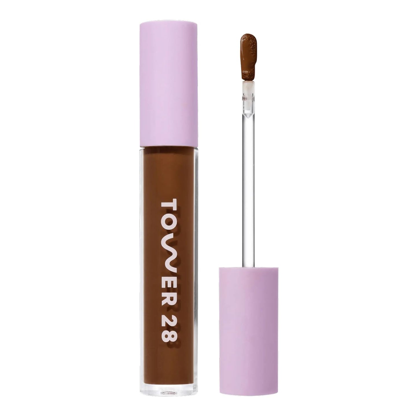 Tower 28 Beauty Swipe Serum Concealer - Hydrating Buildable Medium-Coverage Concealer with Skincare Benefits for Sensitive Skin - Shade 1.0 BH, Very Fair with Cool Undertones, 0.22 Fl Oz