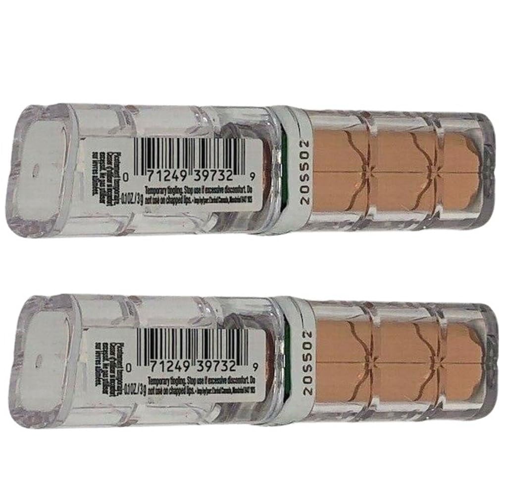 Pack of 2 L'Oreal Paris Colour Riche Plump and Shine Lipstick, Lychee Plump 103