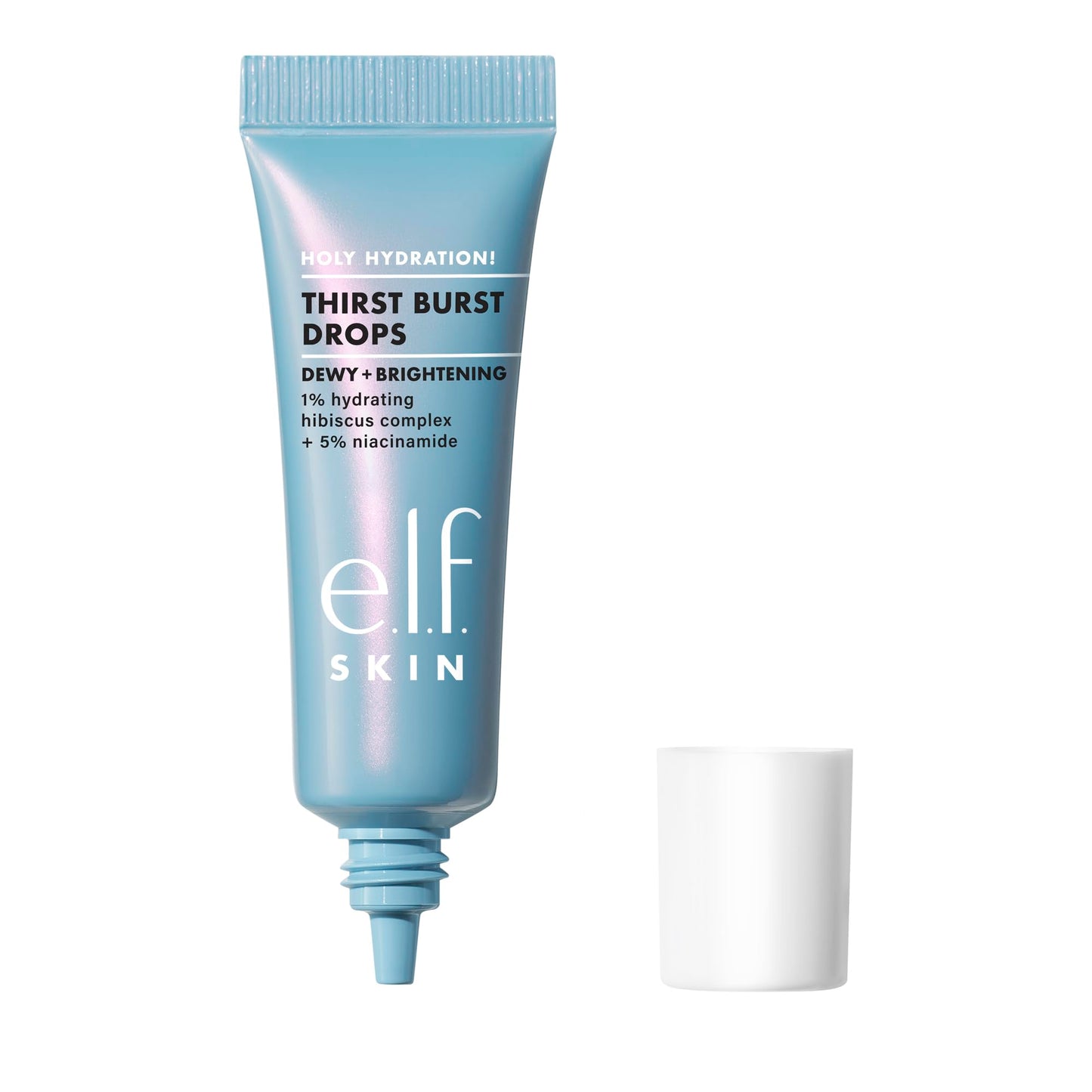 e.l.f. SKIN Holy Hydration! Thirst Burst Drops, Serum For A Radiant Complexion Instantly & Over Time, Made With Hyaluronic Acid, Vegan & Cruelty-Free