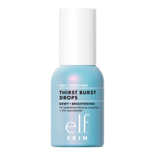 e.l.f. SKIN Holy Hydration! Thirst Burst Drops, Serum For A Radiant Complexion Instantly & Over Time, Made With Hyaluronic Acid, Vegan & Cruelty-Free