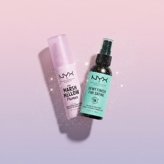 NYX Vegan Smoothing Primer & Dewy Setting Spray - 16HR Wear