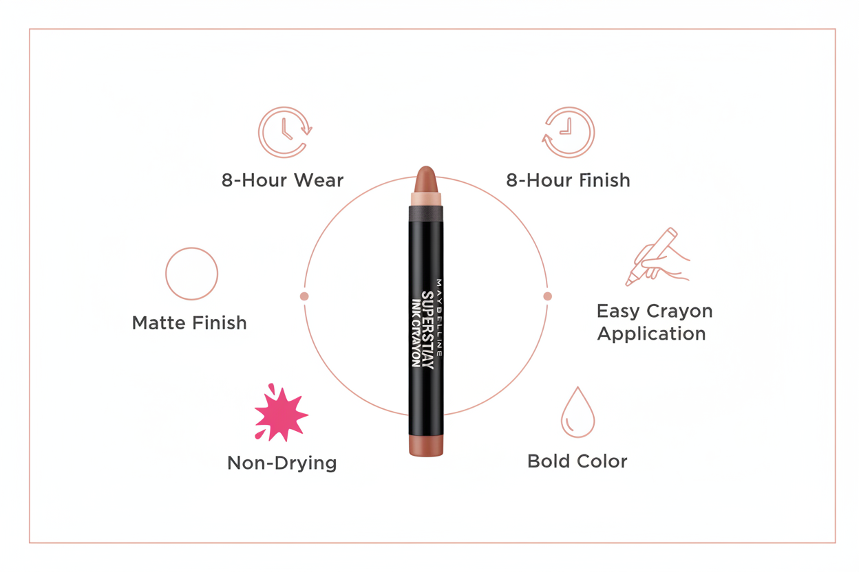 Maybelline Super Stay Ink Crayon - Check Yourself (125)