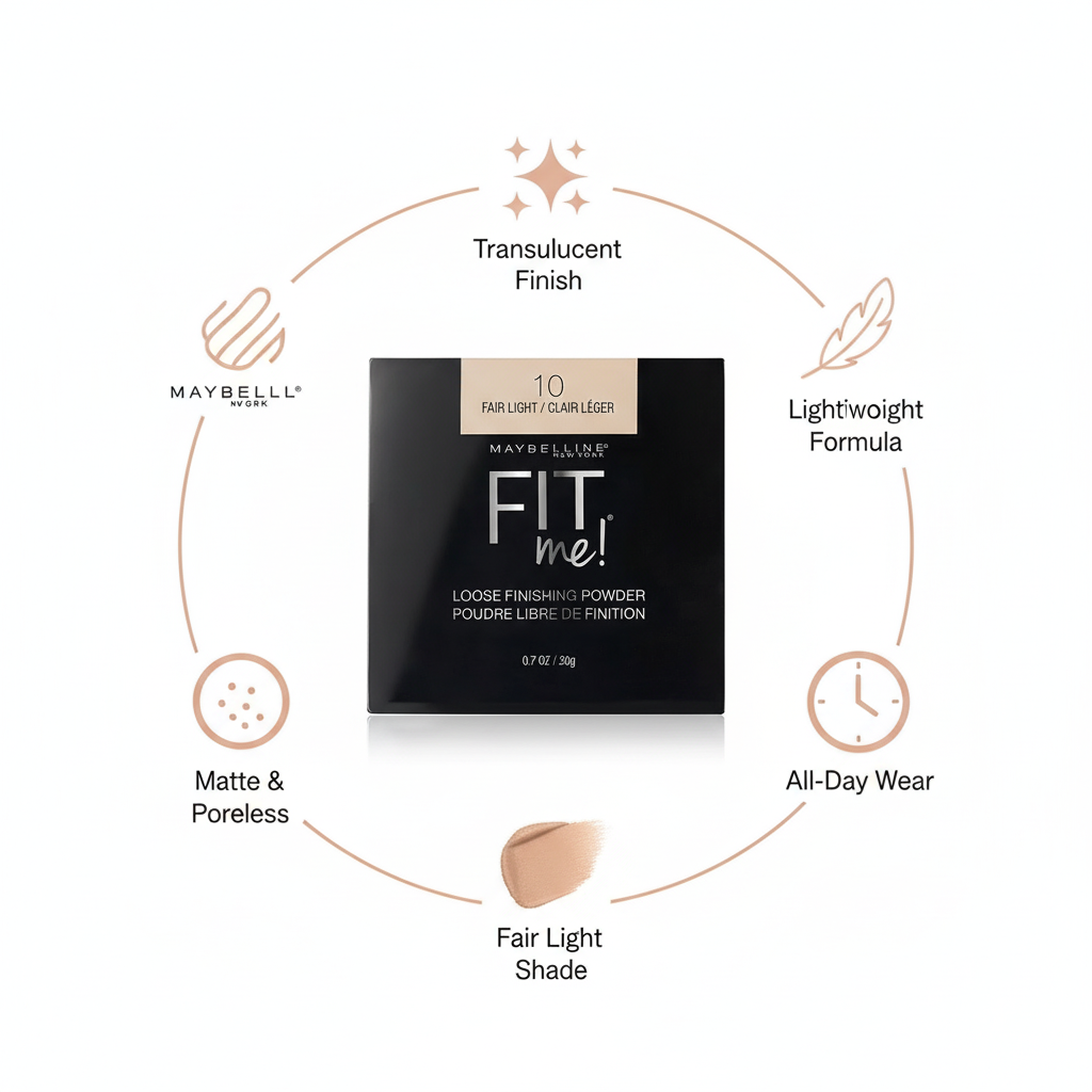 Maybelline Fit Me Loose Setting Powder - Fair Light