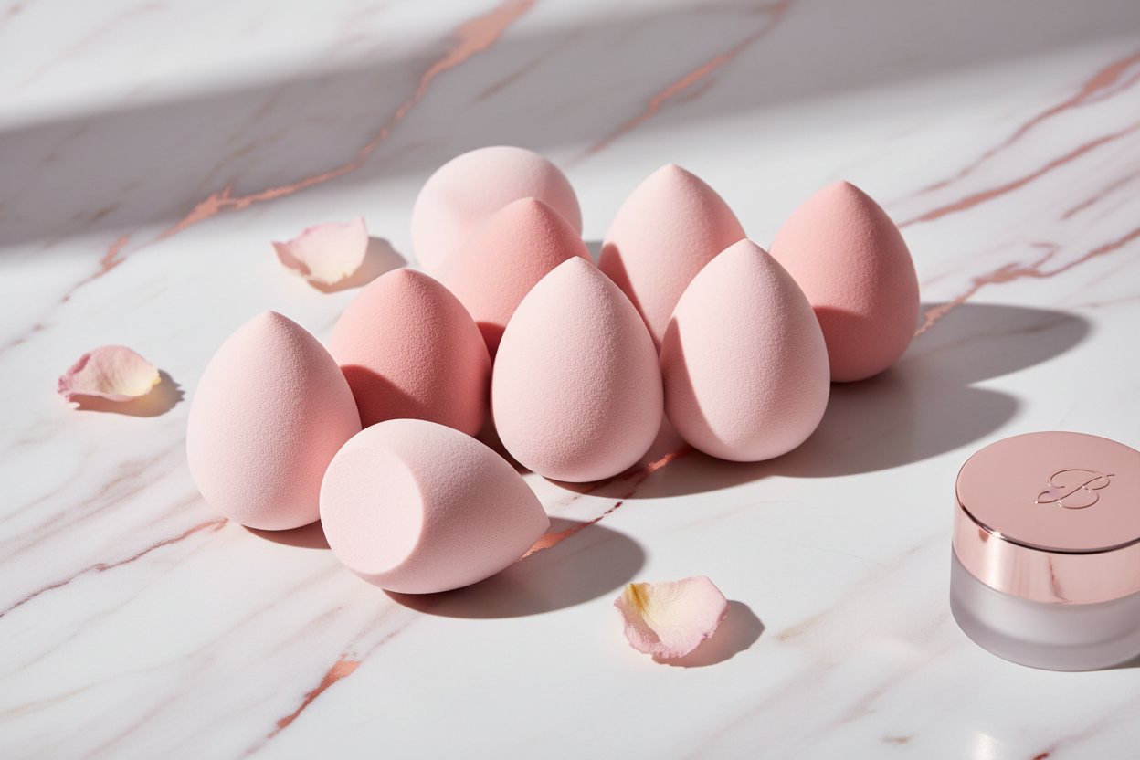 AOA Studio Makeup Sponge Set - 6 Pack Latex Free Blenders