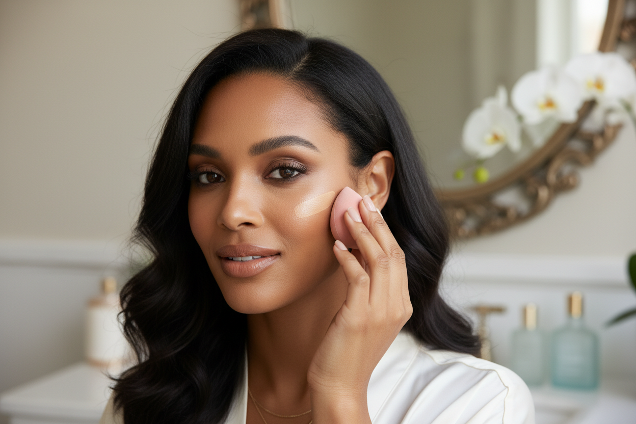 AOA Studio Makeup Sponge Set - 6 Pack Latex Free Blenders