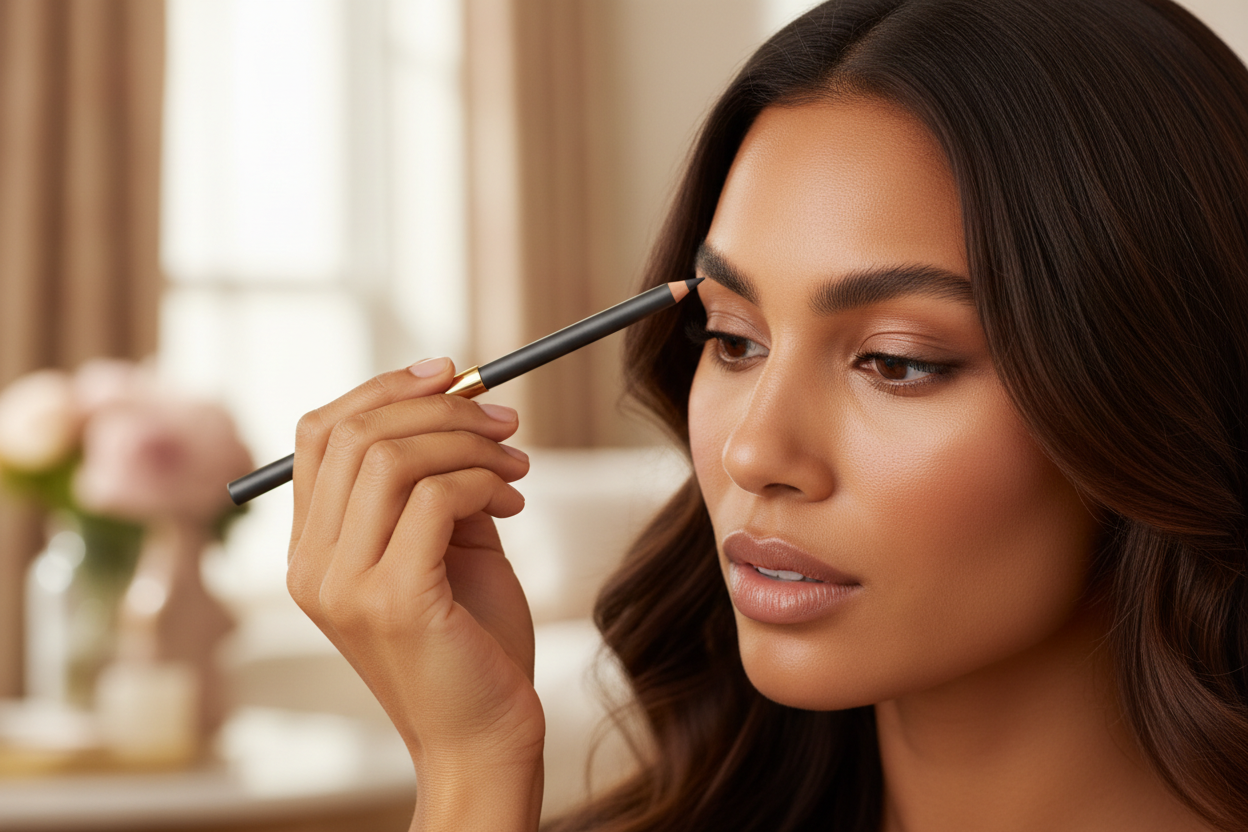 Maybelline Express Brow Ultra Slim Pencil - Deep Brown with Spoolie