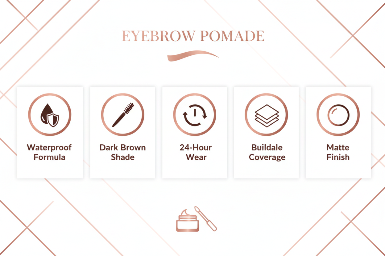 Anastasia Beverly Hills DIPBROW Pomade - Dark Brown Waterproof Brow Gel