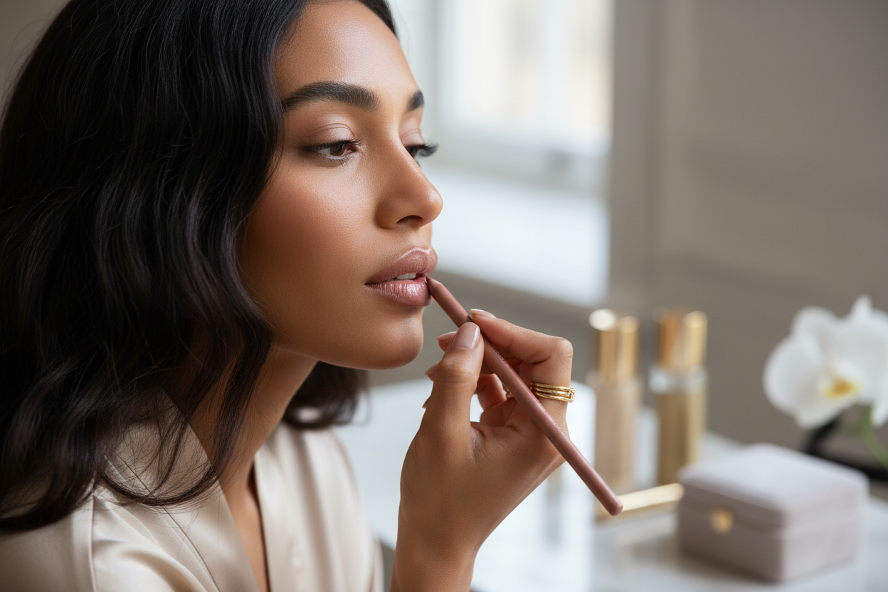 Pupa Milano True Lips Blendable Lip Liner - 038 Rose Nude Dual-Ended