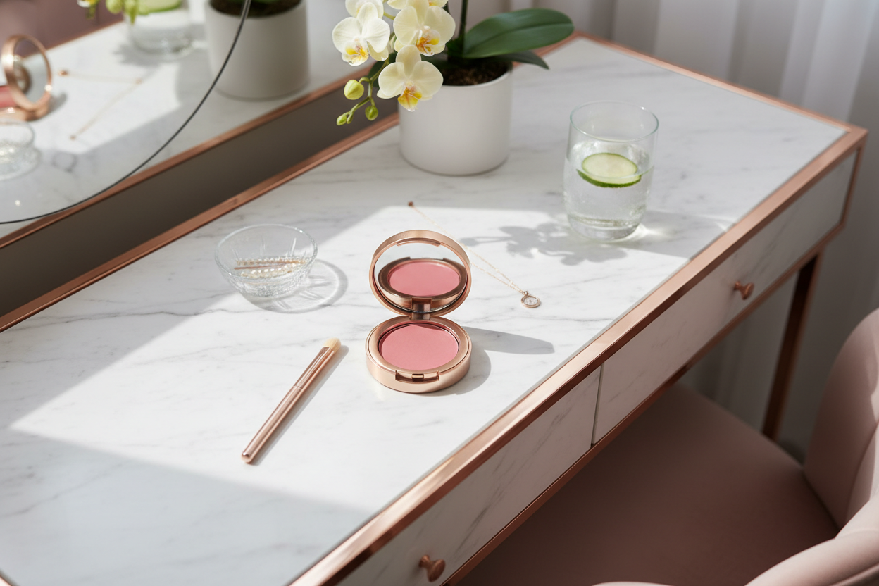 Profusion Cosmetics Cream Blush - Rose Petal Lightweight Satin Finish