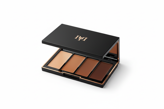 e.l.f. Cream Contour Palette - 4 Shades Blendable Compact 0.43 oz